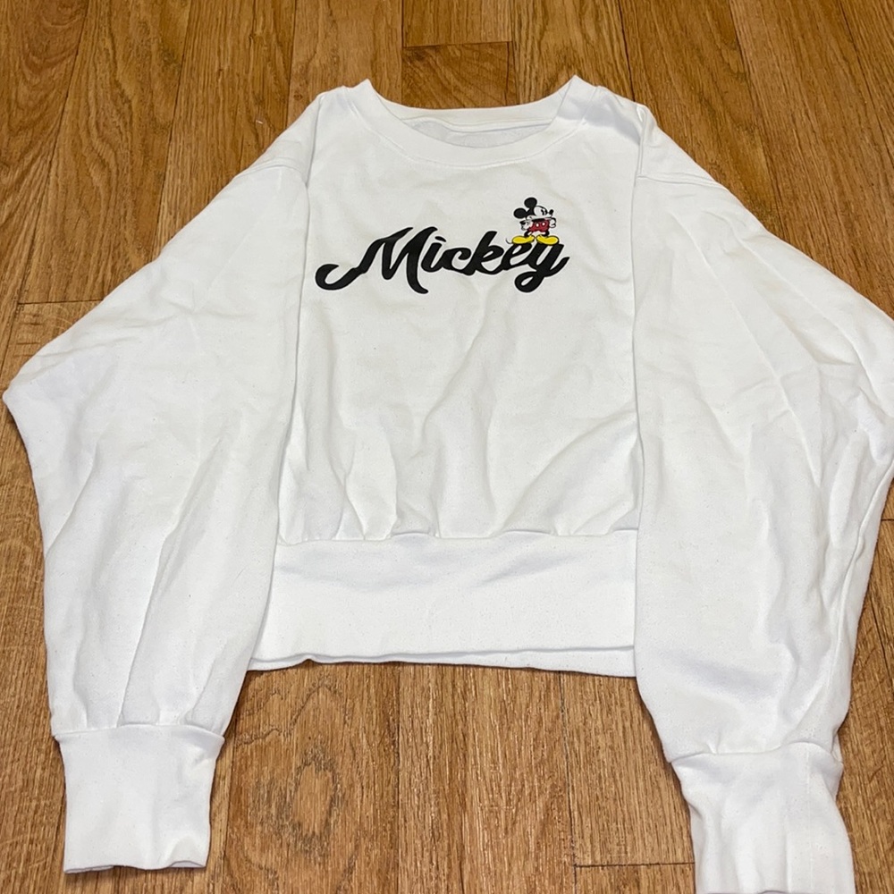 Disney Mickey Mouse Cropped sweatshirt